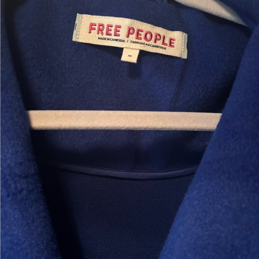 Free People Blue Jacket